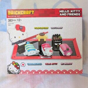 Brickcraft Hello Kitty & Friends Sushi Bar Building Block Set